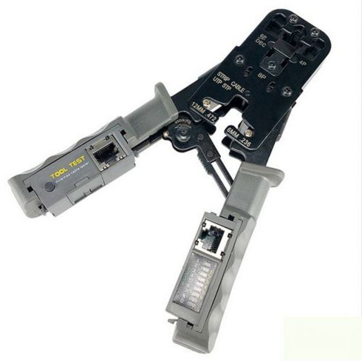 Pinza Crimpadora Argo con Tester