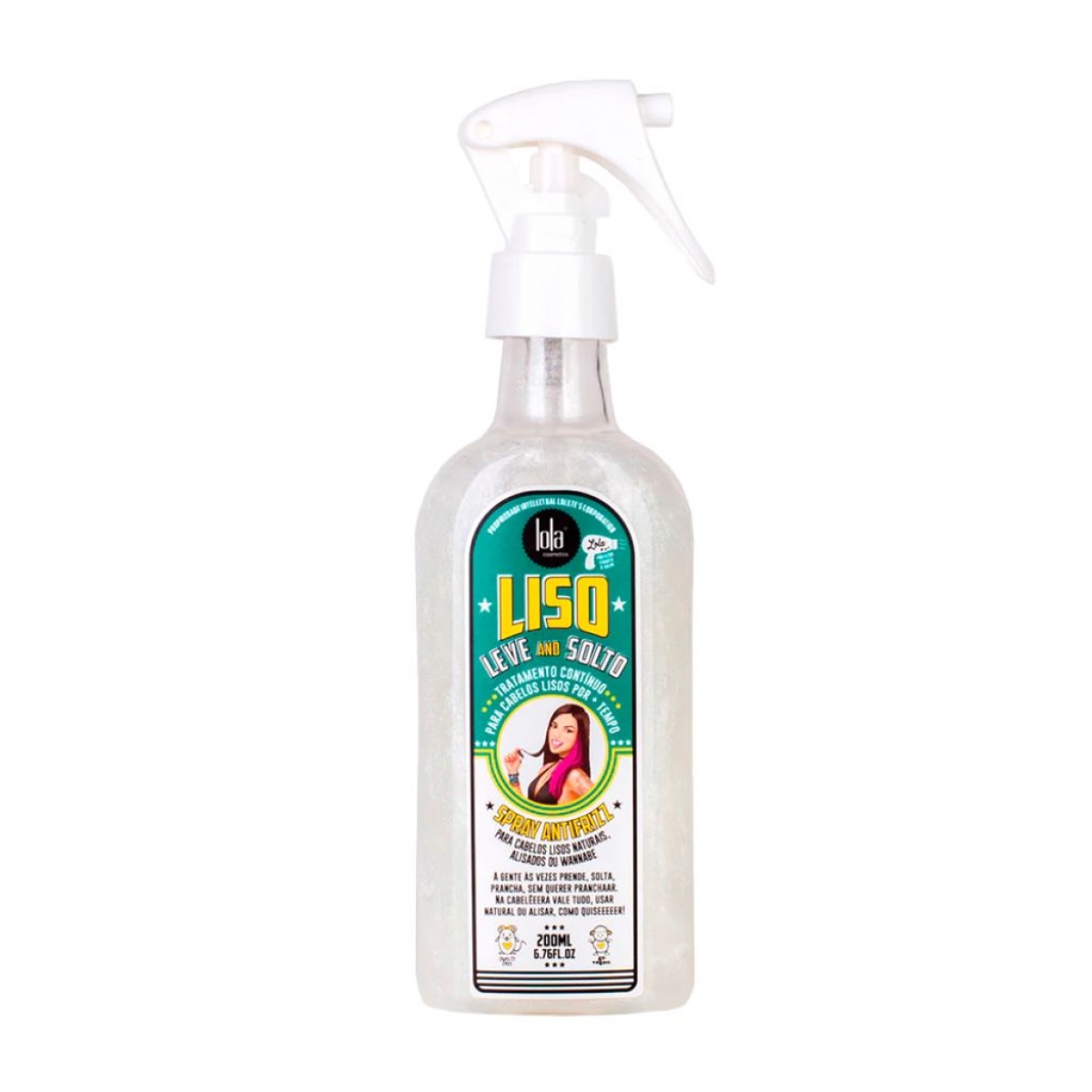 Liso Leve e Solto Spray Antifrizz 200ml