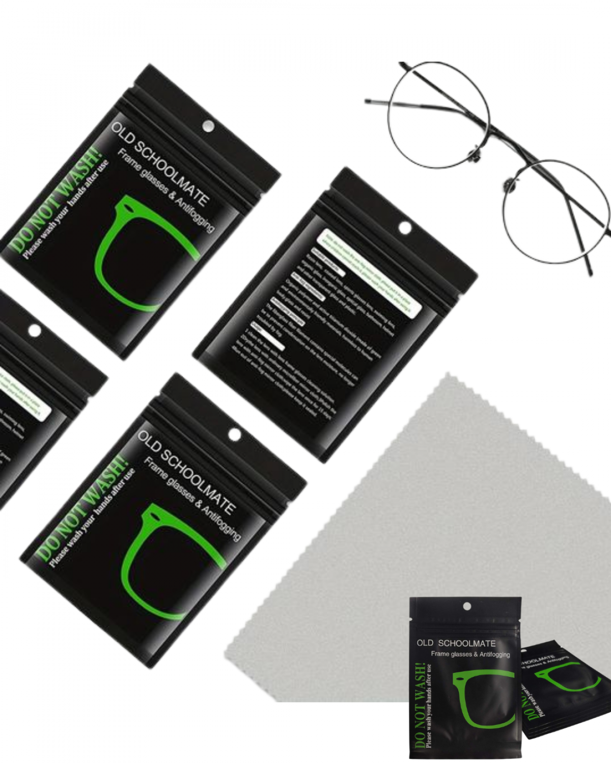 Toallitas Antiempañantes Reutilizables para Lentes