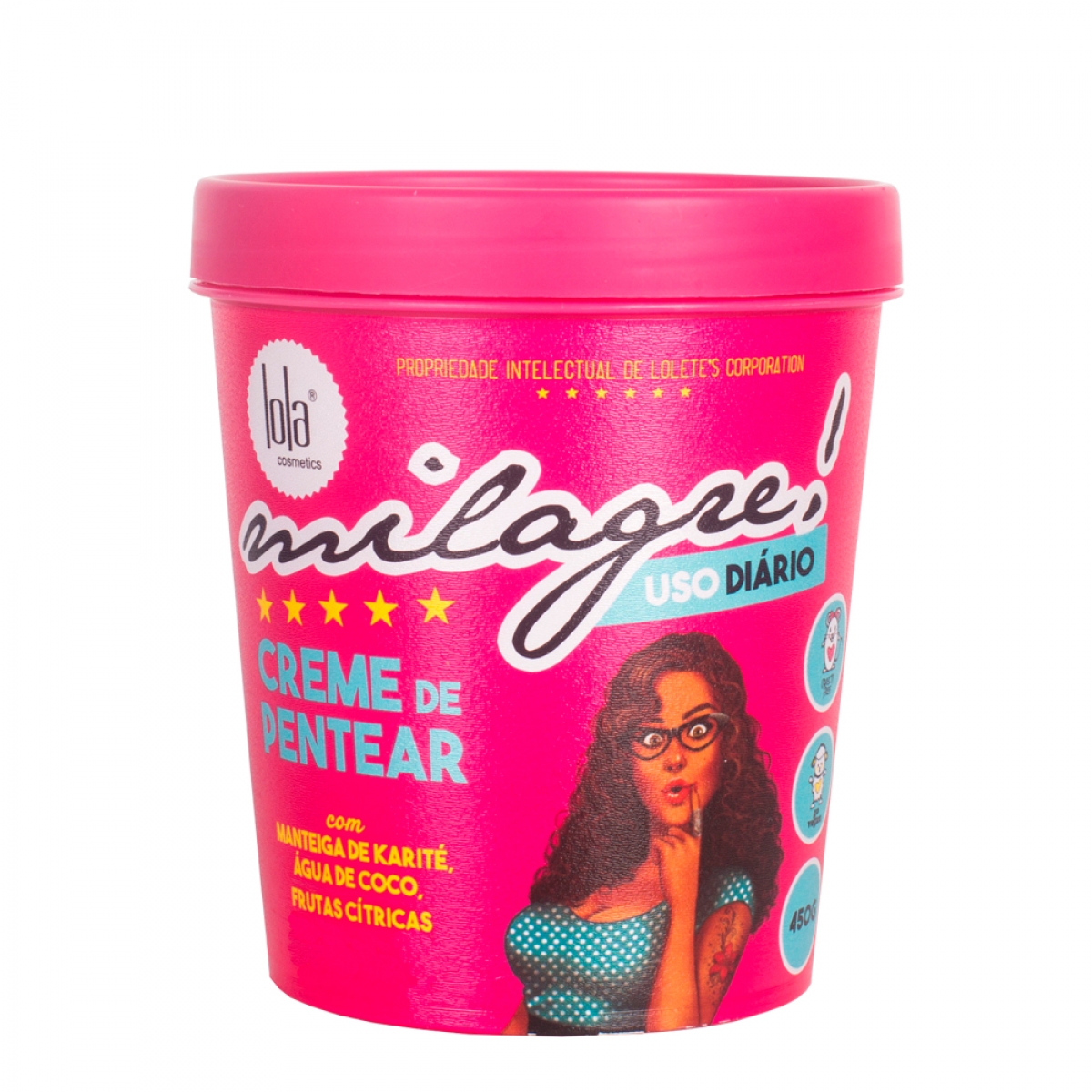  Milagre Crema de Peinar 450g
